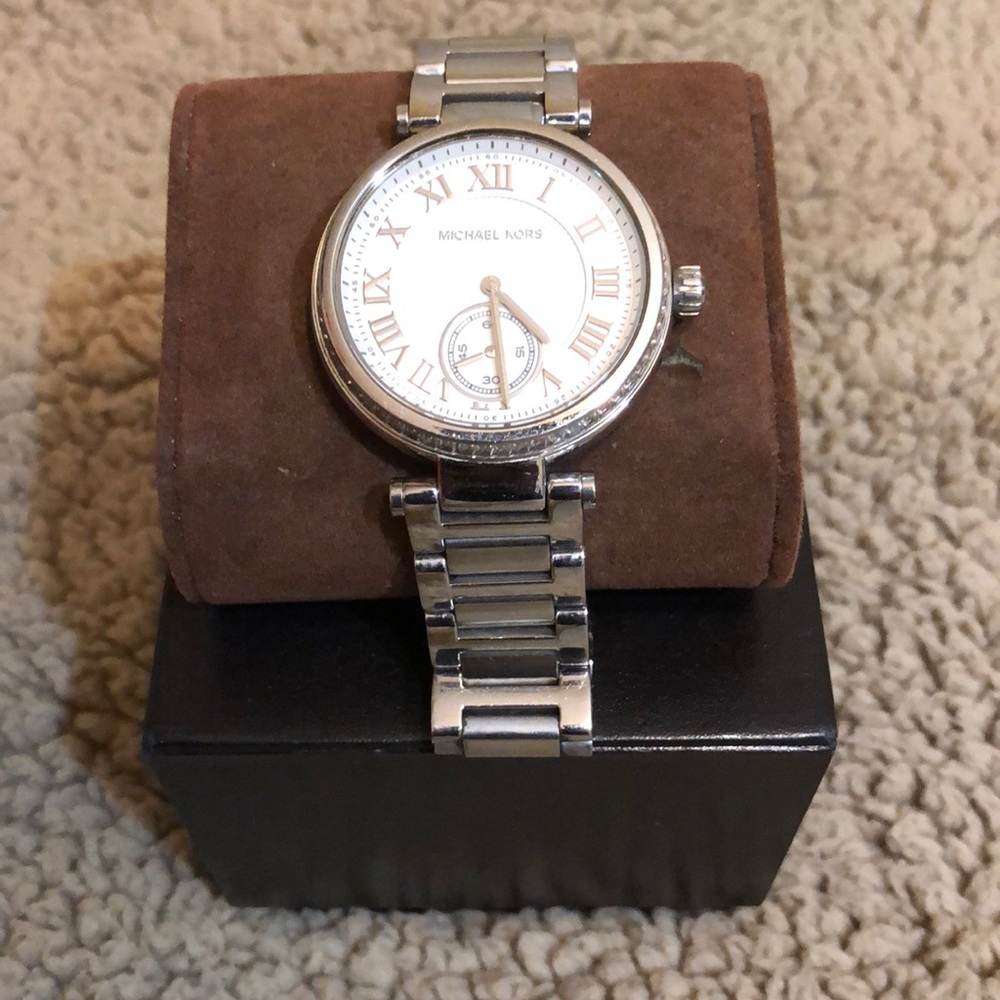 Sliver Michael Kors Watch